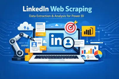 استخراج البيانات باستخدام Python (Web Scraping)، تنظيفها ومعالجتها باستخدام SQL، ثم تحويلها إلى تقارير ولوحات معلومات تفاعلية باستخدام Power BI