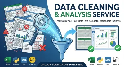 تنظيف البيانات وتحليلها باحتراف | Data Cleaning & Data Analysis