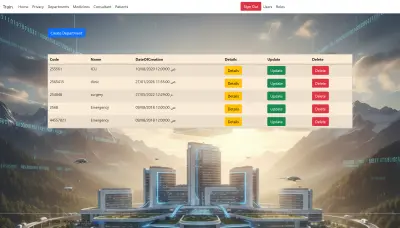 تصميم وبرمجة نظام إدارة طبي (Medical Management System)