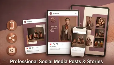 تصميم بوستات السوشيال ميديا