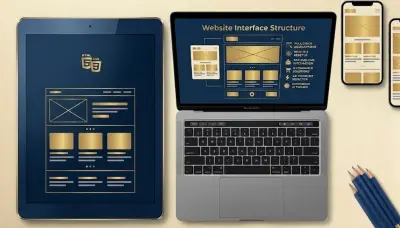 تصميم وبرمجة واجهة موقع إلكتروني بسيطة وجذابة باستخدام HTML و CSS