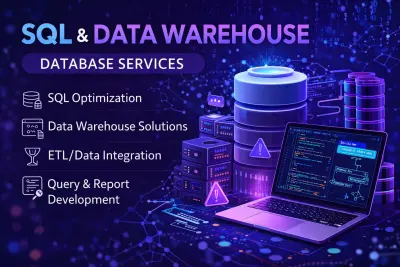 إنشاء وتحسين قواعد البيانات وبناء Data Warehouse باستخدام SQL