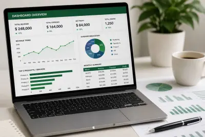 تحليل البيانات وإنشاء Dashboard احترافي باستخدام Excel