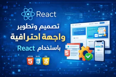 تصميم وتطوير واجهة أمامية احترافية باستخدام React