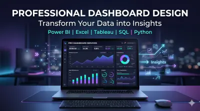انشاء dashboard احترافي
