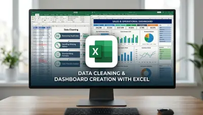 تنظيف البيانات وبناء داشبورد احترافى باستخدام Excel