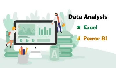 تحليل البيانات وتصميم تقارير تفاعلية احترافية (Excel / Power BI)