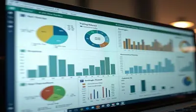 تحليل بيانات وتصميم لوحة تحكم تفاعلية بواسطة الاكسيل