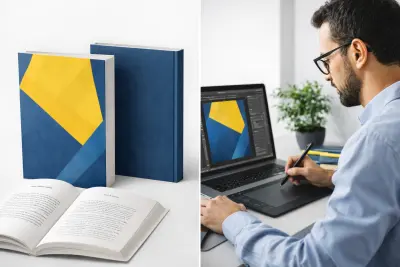 الصورة الشخصية تصميم غلاف كتاب عربي– وإنجليزي مع تنسيق المحتوى الداخلي وفق معايير احترافية