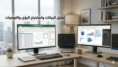 تحليل البيانات واستخراج الرؤى والتوصيات باستخدام Power BI