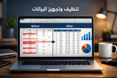 سأنظف وأجهز بياناتك للتحليل باستخدام Excel وPower Query