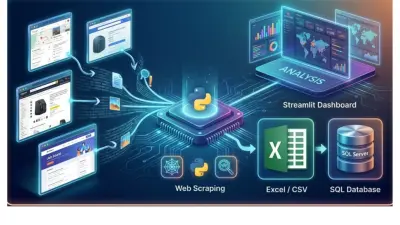 استخراج وجمع البيانات من المواقع (Web Scraping) وتجهيزها للتحليل