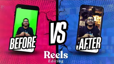 مونتاج ريل Reel وفيديوهات طويلة بشكل احترافى لجميع المنصات