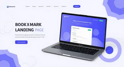 تصميم وبرمجة صفحة هبوط (Landing Page)
