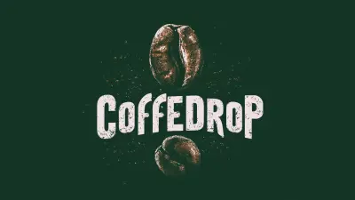 تصميم شعار فريد واحترافي خاص بالمقهى يعكس أجواء القهوة والراحة