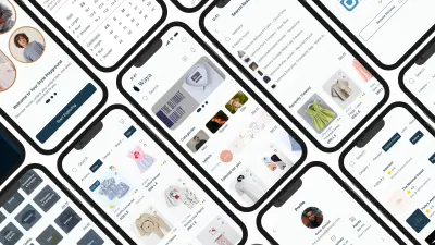 تصميم UI/UX لتطبيق موبايل