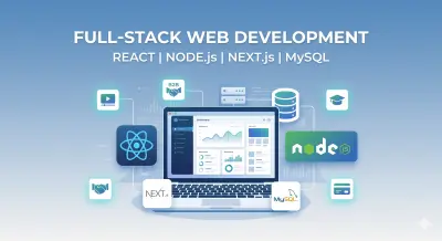 برمجة وتطوير مواقع وتطبيقات الويب باستخدام React و Node.js
