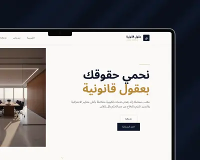 تصميم Website احترافي لشركات (Company Profile UI/UX Design)