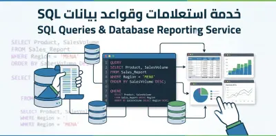 كتابة استعلامات SQL واستخراج تقارير من قواعد البيانات