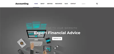 تصميم وتطوير موقع Front-End