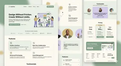 تصميم صفحة هبوط احترافية ومتجاوبة لعرض خدمتك أو منتجك