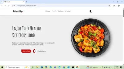 خدمة تحويل التصميم إلى موقع