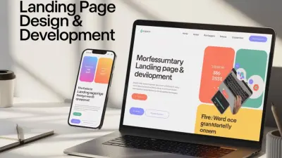 تصميم صفحة هبوط احترافية متجاوبة وسريعة لموقعك أو منتجك