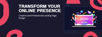 تصميم و برمجه Landing Page باستخدام HTML , CSS , JavaScript