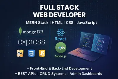 مطور Full-stack MERN