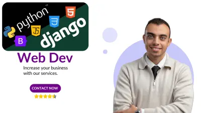 تطوير مواقع ويب (HTML/CSS/JS/Node.js/Django) + MVC/MVVM