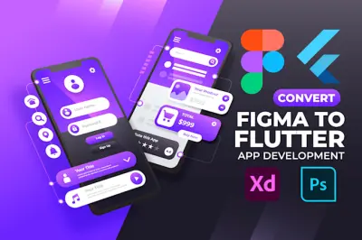 تحويل تصميم Figma إلى تطبيق Flutter احترافي