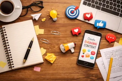 كتابة محتوى على مواقع التواصل الاجتماعي