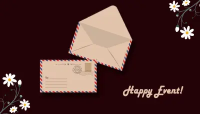 تصميم دعوات المناسبات و المعايدات