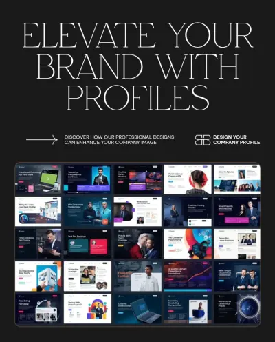 تصميم بروفايل ــ ملف تعريفي "شركات