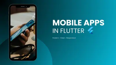 تصميم واجهة تطبيق موبايل احترافية باستخدام Flutter
