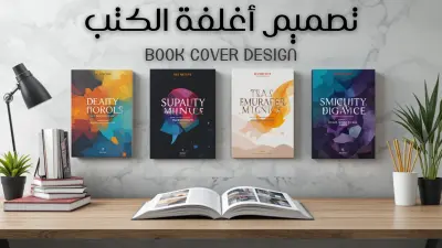 تصميم غلاف كتاب / مجلة / كتيب / رواية احترافي و مميز