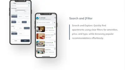 تصميم UI UX لتطبيق موبايل بواجهة عصرية