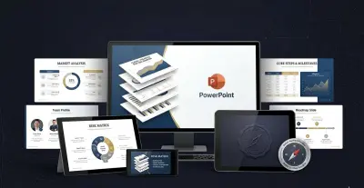 تصميم عروض PowerPoint احترافية وعصرية