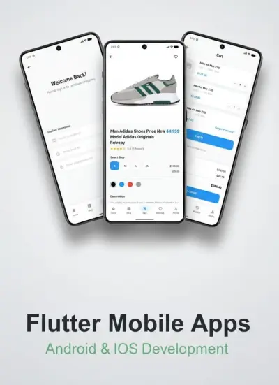 "برمجة تطبيق موبايل احترافي (Android & iOS) باستخدام Flutter