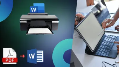 تحويل ملف PDF الى ملف Word والعكس