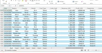 إدخال بيانات على ملفات Microsoft Excel