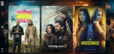تصميم وتطوير موقع أفلام احترافي بتصميم عصري ومتجاوب 🎬