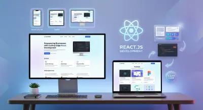 إنشاء موقع متعدد الصفحات باستخدام React احترافي ومتجاوب