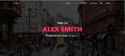 برمجة معرض أعمال شخصي ( Portfolio )احترافي بلمسات تفاعلية وحركات إنسيابية (HTML ,CSS ,JS)