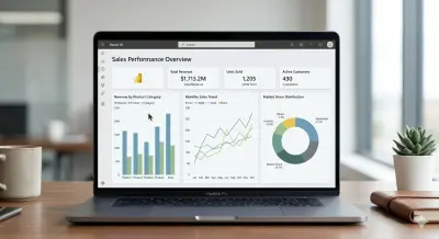 تصميم داشبورد احترافي باستخدام Power BI لتحليل البيانات