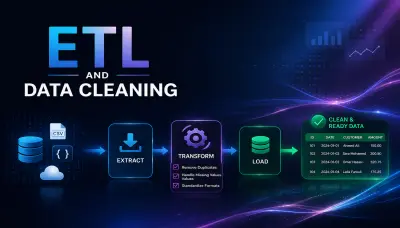 اساعدك في تحويل البيانات الخام المعقدة إلى بيانات نظيفة وجاهزة