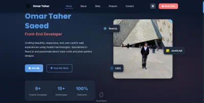 تصميم بورتفوليو مميز وواجهة تجذب العملاء