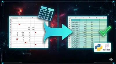 تنظيف ومعالجة البيانات (Data Cleaning) باستخدام بايثون