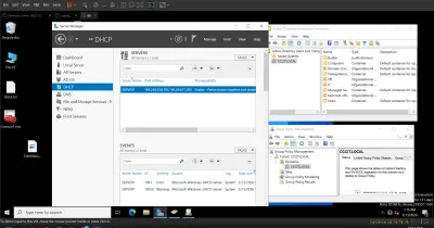 إعداد Windows Server Domain Controller