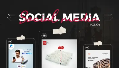 خدمة تصميم احترافي لمنشورات السوشيال ميديا (متوافق مع هويتك البصرية)